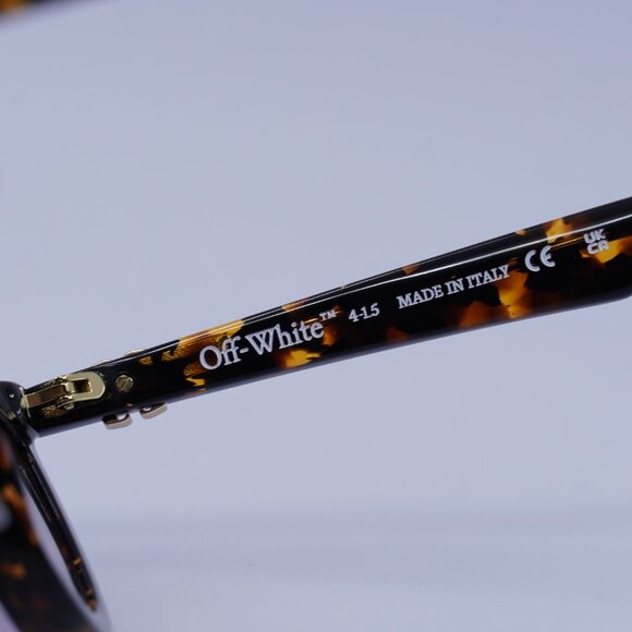 Off-White OERI13V JASPER 6030 Sunglasses Havana Geometric Frame, Pink Lenses - Picture 7 of 9